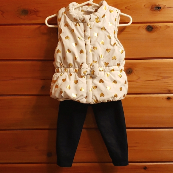18 mo. Vest/leggings set